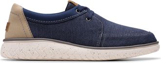 Clarks RelaxLite Lace in Blue Textile