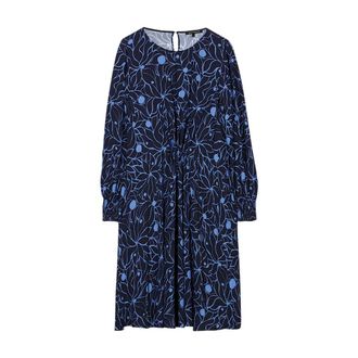 Luisa Cerano Elegante Jurk met Unieke Stijl - Dames - Korte kleedjes - Blauw - M - Kleedjes
