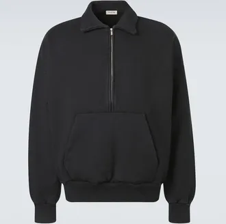 Fear of God Cotton jersey half-zip sweatshirt