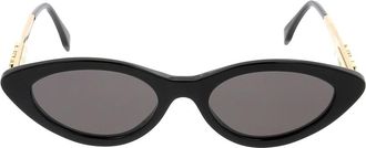 Fendi Accessoires, Dames, Geel, ONE Size, Zonnebrillen