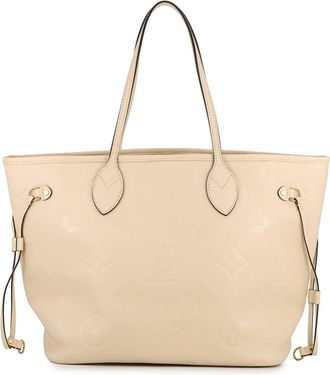Louis Vuitton Cream Monogram Empreinte Tote Bag (Pre-Owned)