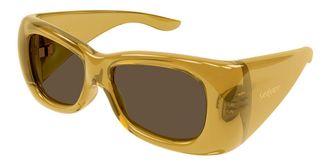 Saint Laurent SL 901 HOWL 011 Womens Sunglasses Yellow Size 61 - Free RX Lenses - Free RX Lenses
