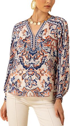 Hale Bob Silk Chaya Blouse