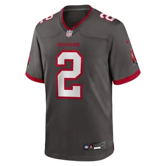 Nike Emeka Egbuka Tampa Bay Buccaneers Nike Mens NFL Game Jersey in Grey | 67NMTBGA8BF-BH6