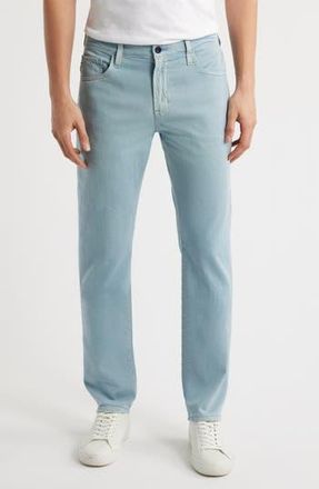 AG - Adriano Goldschmied Everett Slim Straight Leg Cotton & Linen Blend Jeans in Sulfur Crystal Cove at Nordstrom Rack, Size 38 X 34