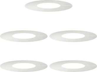 vidaXL Vidaxl - Flat Tree Rings 5 pcs Silver &Oslash;30 / 60 cm Stainless steel