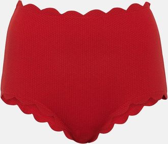 Marysia Swim Santa Monica high-rise bikini bottoms