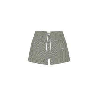 Les Deux Beachwear, male, Multicolor, Size: XL Stan Seersucker Swim Shorts