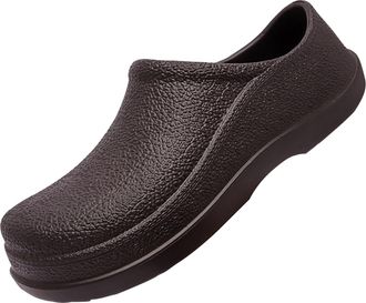 Generic vejtmcc Clogs Unisex Waterproof Leisure and Garden Shoes for Men and Women with Premium Footbed Unisex Lightweight Rubber Shoes Summer Garden Clogs, B