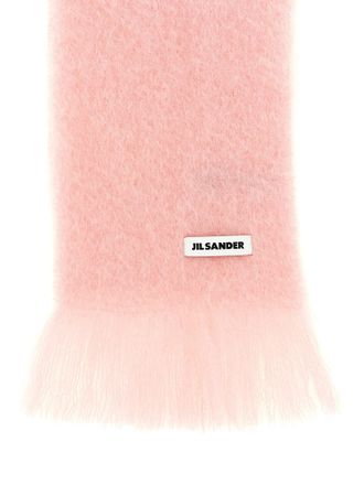 Jil Sander Womens Multicolor Wool Scarf