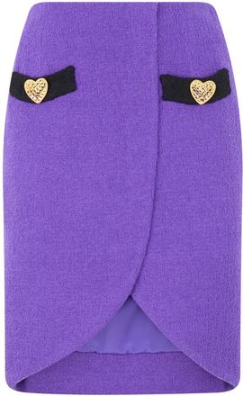 Moschino Mujer, Faldas, P&uacute;rpura, Talla: S