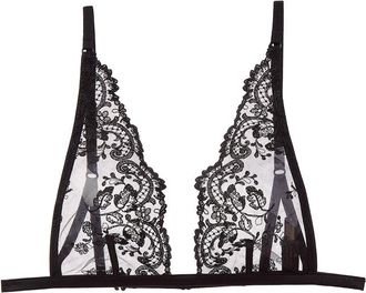 Kiki De Montparnasse Kiki de Montparnasse Juliette Soft Silk-Trim Bra