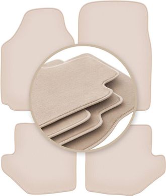 OEM Alfombrillas Premium Beige Para: Toyota Rav4 I Suv 1994-2000