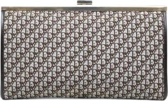 Dior Pre-owned Clutches, female, Multicolor, Size: ONE SIZE Pre-owned Canvas dior-bags