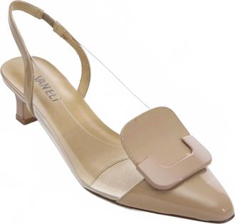 Vaneli Womens Tamira Sandals In Light Taupe Patent