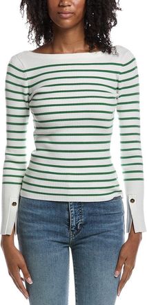 Elie Tahari The Sula Boatneck Sweater