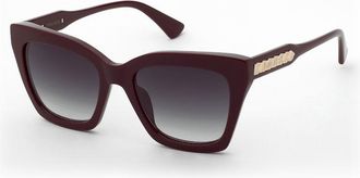 Nina Ricci SNR463 09FH Mens Sunglasses Burgundy Size 53