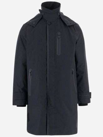 Save The Duck technisch jack met capuchon en meerdere zakken