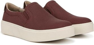 Dr. Scholls Madison Sneakers Womens 7 Red Slip-On Comfort Casual Shoes TF6672