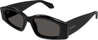 Alaia AA0079S 001 Womens Sunglasses Black Size 52