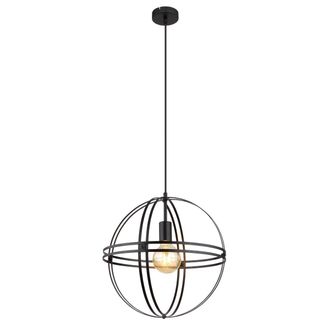 Globo Lighting L&aacute;mpara Colgante - Tamara - Negro - Metal - &Oslash; 40cm - E27