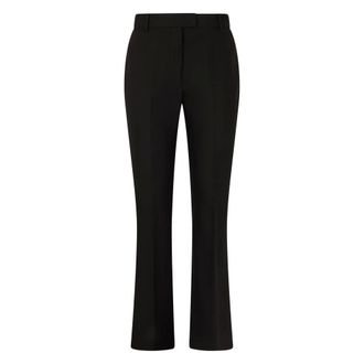 Max Mara Wide Trousers, female, Black, Size: 2XS Wide Trousers