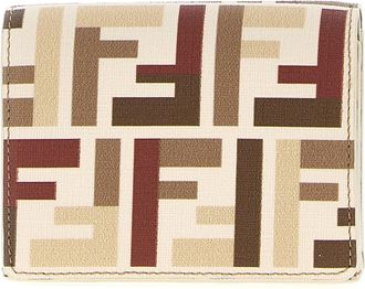 Fendi Trifold Portafogli Multicolor-Donna