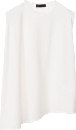 Fabiana Filippi Top asimmetrico - Bianco