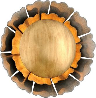 Hudson Valley Lighting Magic Garden Aplique 1 Luz Hoja Bronce Grafito Negro