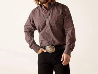 Ariat Paddy Classic Fit Shirt In Brown