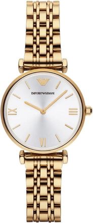 Emporio Armani AR1877 Gianni T-Bar 32mm Gouden Dameshorloge