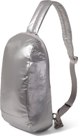 Baggallini Swift Sling Bag in Silver Metallic at Nordstrom