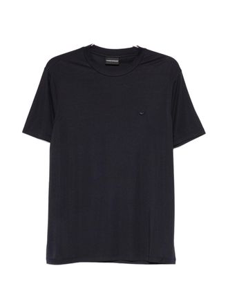 Emporio Armani Modal And Silk Blend T Shirt