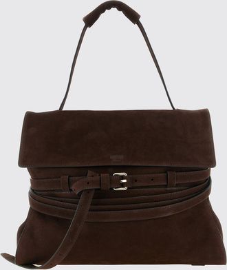 Moschino Borsa Tie Me Moschino Couture in camoscio