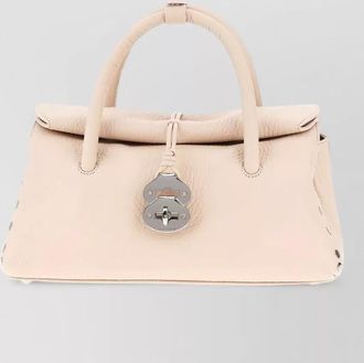Zanellato dotta centauro small leather tote bag