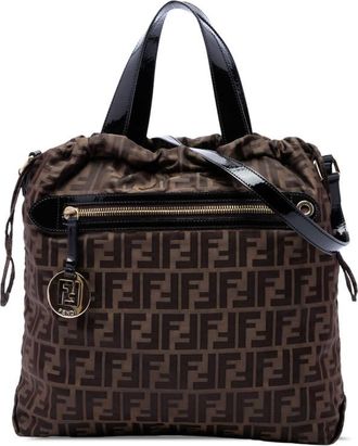 Fendi Pre-owned Fendi Zucca Canvas Satchel Ladies OY19RFQ9DL6GT1I1