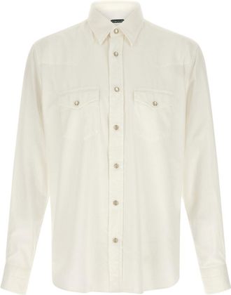Tom Ford White Western Shirt