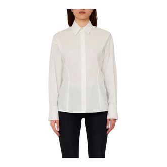 Liu Jo Shirts, female, White, Size: XS Camicia con fiocco