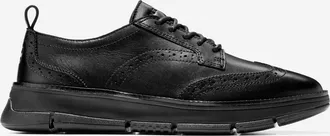 Cole Haan Womens ZER&Oslash;GRAND Rella Wingtip Oxford Shoes - Black Size 10.5