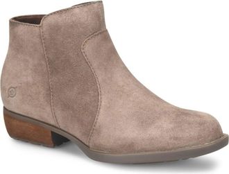 B&oslash;rn Born Rani BR0062617 Boots Taupe Suede Waterproof Ankle Bootie HAWK143