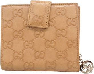 Gucci Brown Leather Wallet (Bi-Fold) (Pre-Owned)