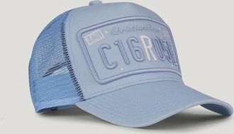 Christian Rose Womens Christian Rose R Two Tone - Sky Blue / White
