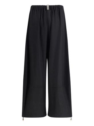 Fabiana Filippi Womens Elastic-Waist Trousers Aw25 W