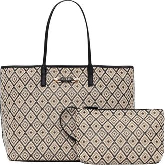 Guess Tassen, Dames, Veelkleurig, ONE Size, Katoen, Sophia Shopper