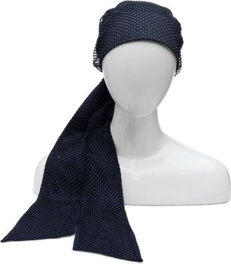 Eugenia Kim Gigi Crystal-Encrusted Headscarf