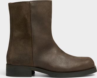Simons Mens Sigrid square-toe boots Men