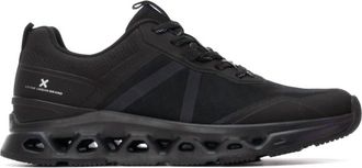 Xti Mens Performance Comfort Sneakers With Airsole In Black