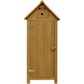 Habitat et Jardin Habitat Et Jardin - Armario Para Jardin Cabanon - 77 X 54.5 X 179 Cm - Marron