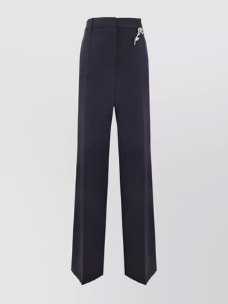 Prada wool wide-leg trousers