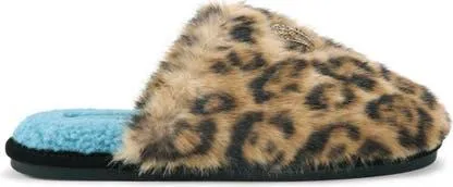Kensington Faux Shearling Slipper in Brown Leopard at Nordstrom, Size 5.5Us